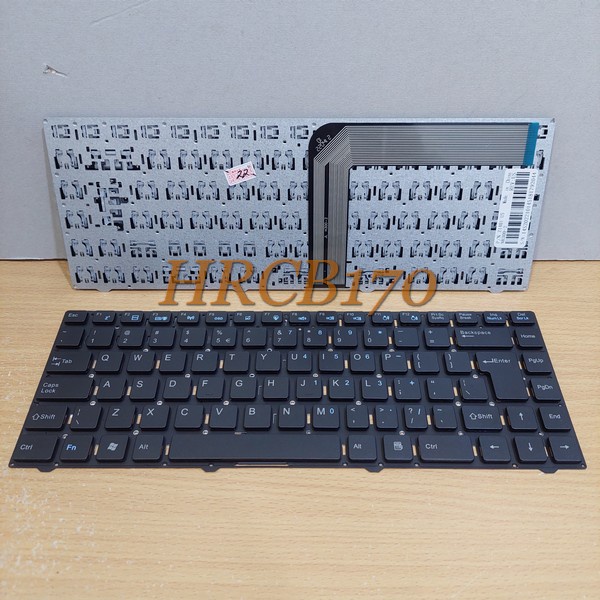 Keyboard Acer Aspire One 14 Z1401 14 Z1402 Z1401-N2940 Z1401-C283 Hitam -HRCB