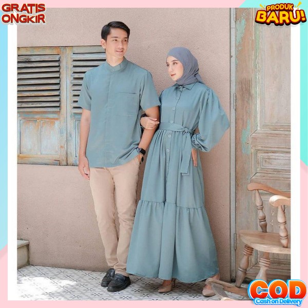 Bsju Kapel Cowok Cewek Baju Couple Ayah Ibu Gamis Cuple Pria Wanita Gamis Bsju Couple Pasangan Murah