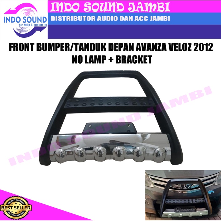 FRONT BUMPER/TANDUK DEPAN AVANZA VELOZ 2012 NO LAMP + BREKET