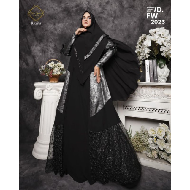 gamis set uni syari ifw 2023