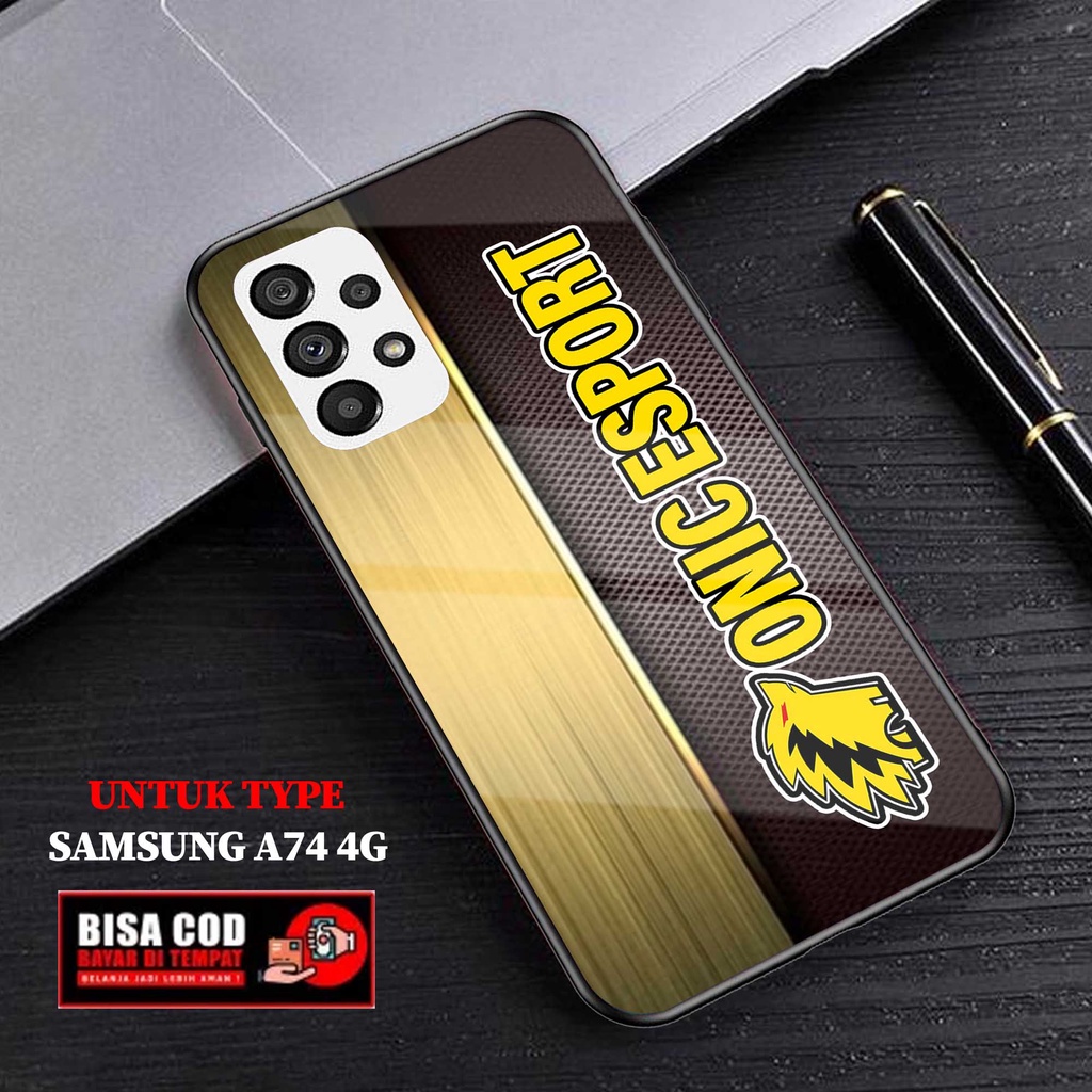Case Samsung A74 4G - AGM CASE - Fashion Case hp Samsung A74 4G - Casing hp Samsung A74 4G - Silikon