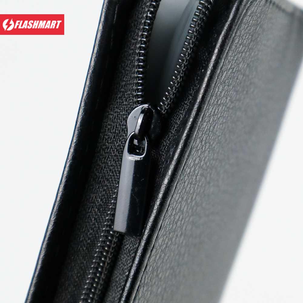 Flashmart Lock Wallet Dompet Kartu Kulit 18 Slot - H013