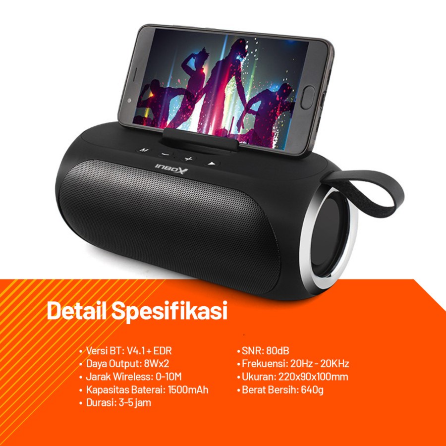 SPEAKER BLUETOOTH INBOX SBT09 / SBT 09 WIRELESS EXTRA BASS