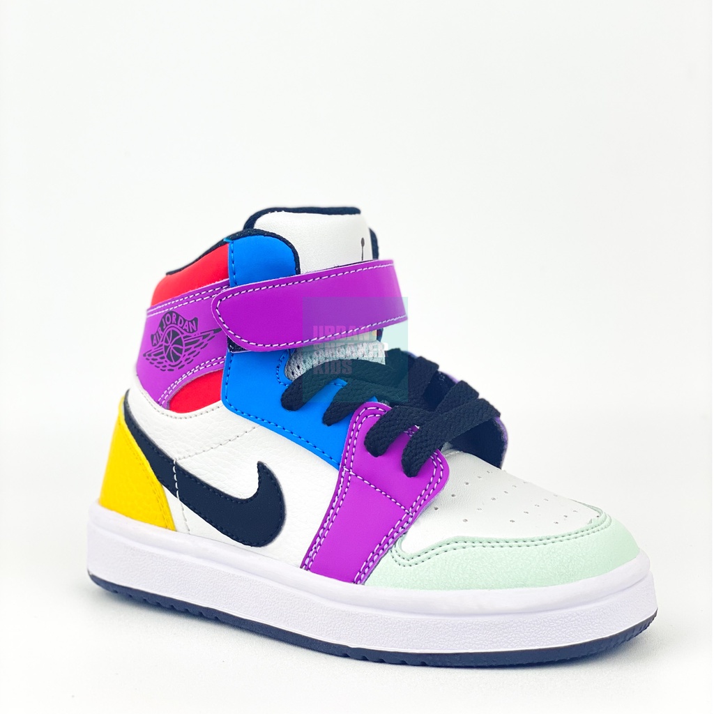 Sepatu Anak Perempuan Sneakers Purple Import Usia 3-10 Tahun - Urban Sneaker Kids