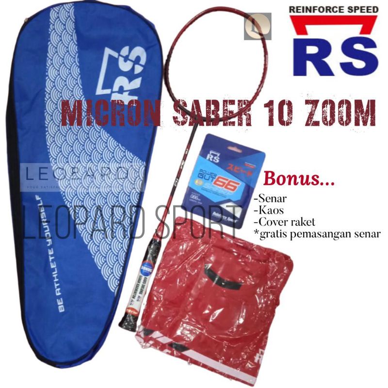 Raket Badminton RS Micron Saber 10 Zoom / RAKET RS