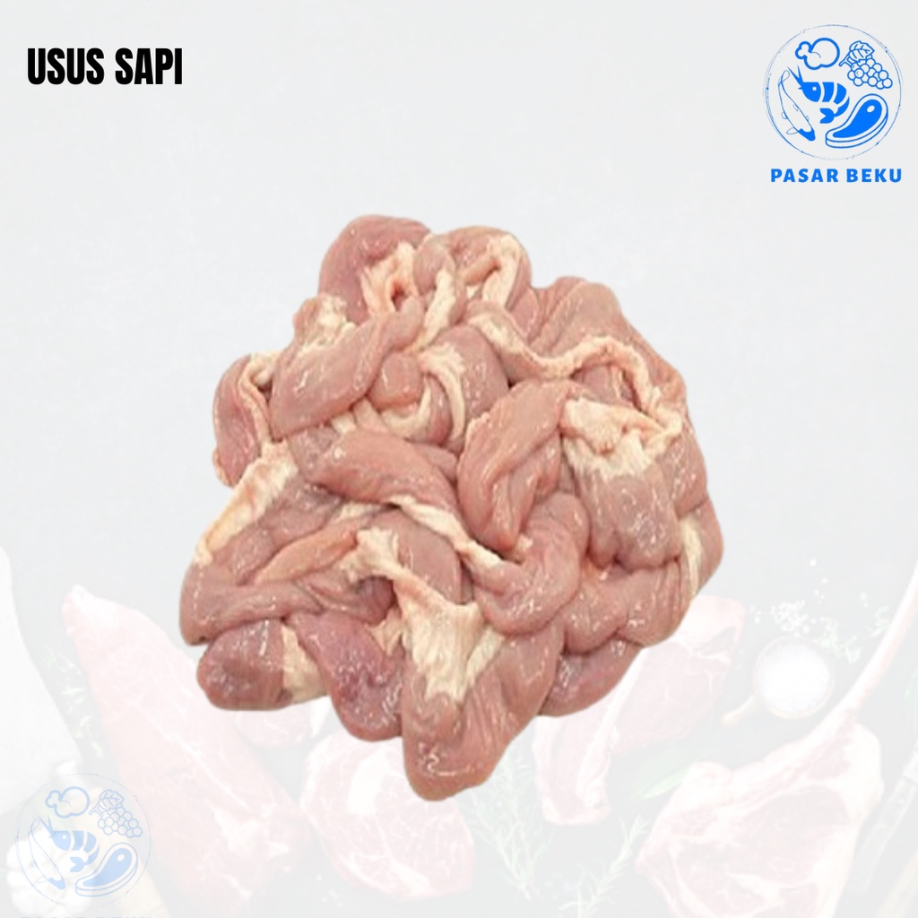 

Usus Sapi Mentah Segar Berkualitas 500gr Pasar Beku Padang
