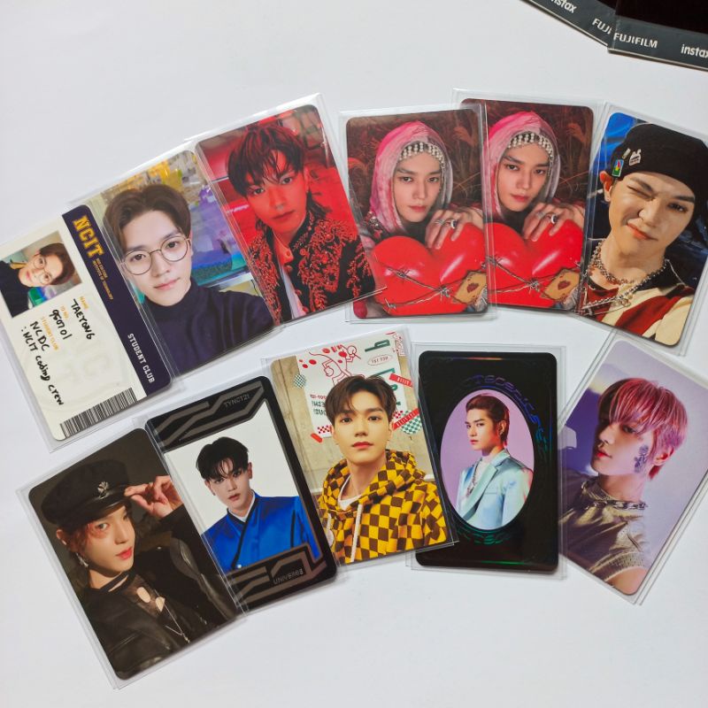 PC PHOTOCARD MERCH OFFICIAL NCT 127 TAEYONG 2ND PLAYER THE FINAL ROUND POETIC TRAGIC KIHNO PAST RESO