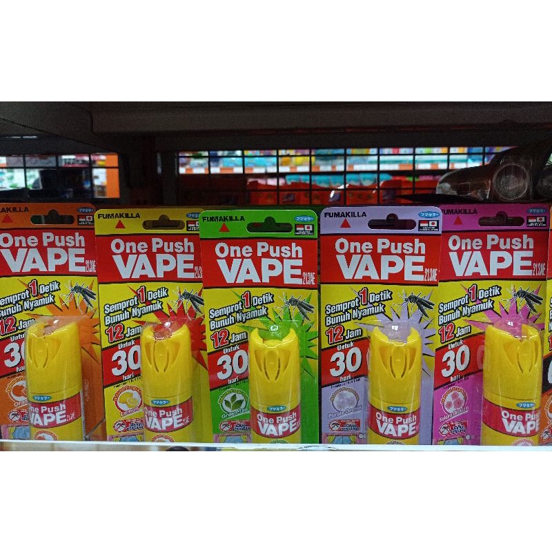 obat nyamuk fumakilla one push 30 hari