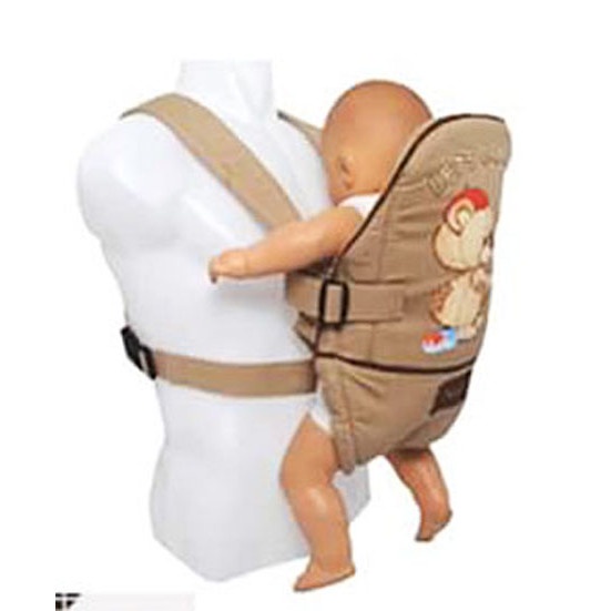 gendongan bayi  Gendongan Bayi Baby Scots / Gendongan Depan Bayi Print Bear - Cokelat(I9W0) PROMO ge