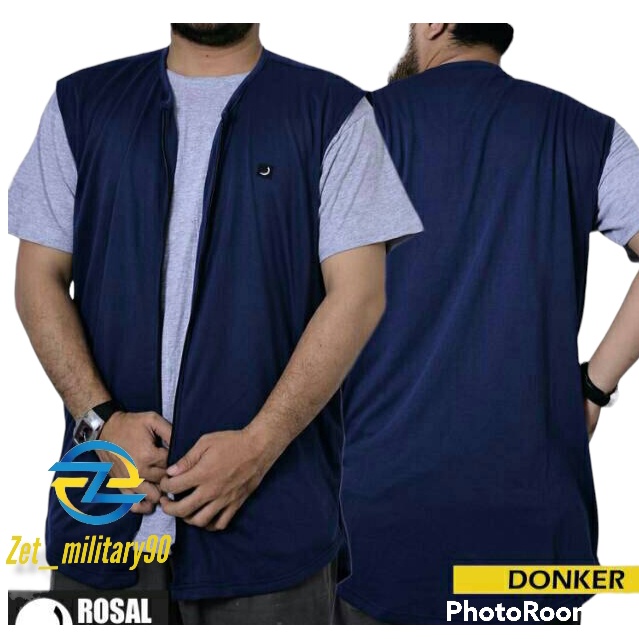 BEST SELLER ROSAL TERLARIS / Rompi Sholat Zipper / Rompi Sholat Pria