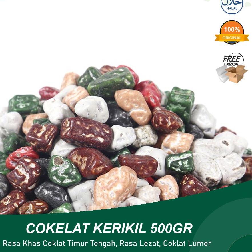 

✤ Cokelat Kerikil Turki Premium 1KG Manis Lumer Crunchy ➵