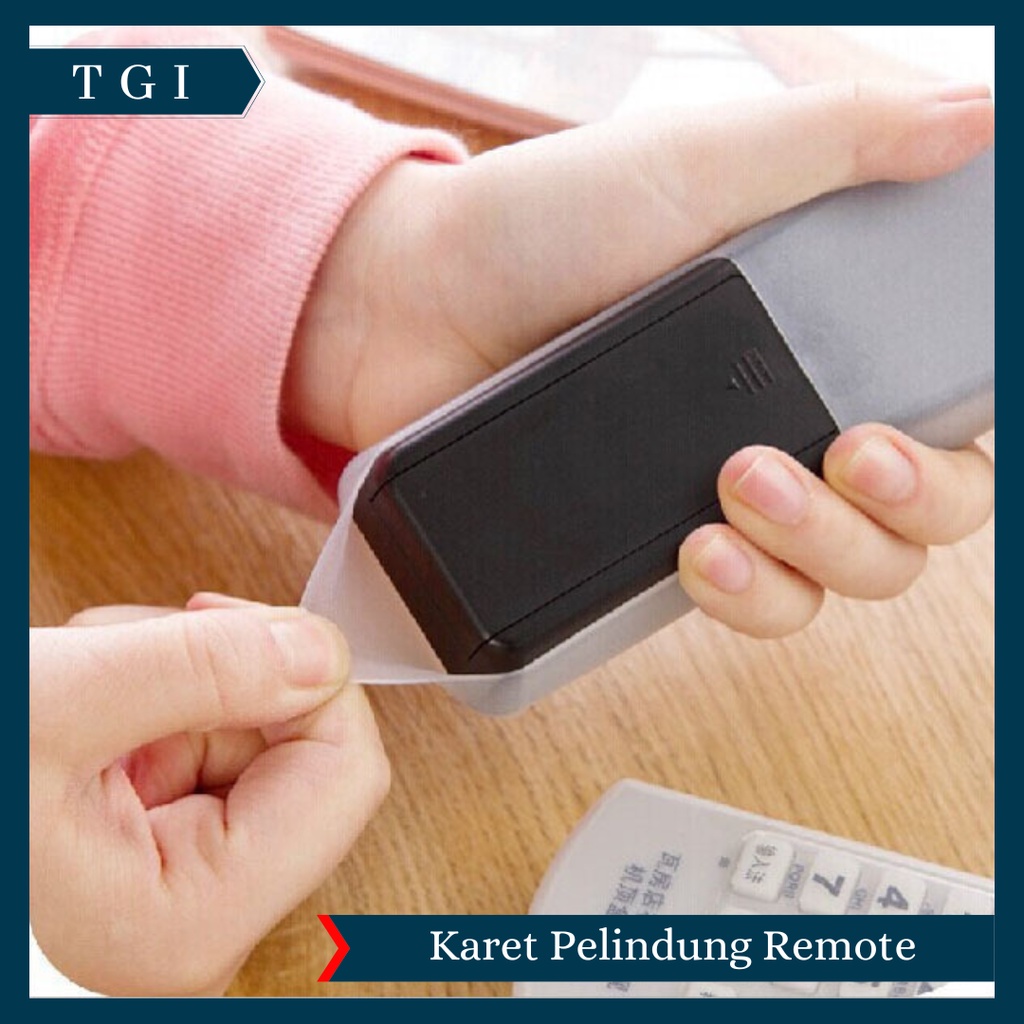 TGI - SARUNG SILIKON PELINDUNG REMOTE / SARUNG PELINDUNG REMOTE  / COVER SARUNG SILIKON REMOTE REMOT KONTROL TV AC DVD UNIVERSAL