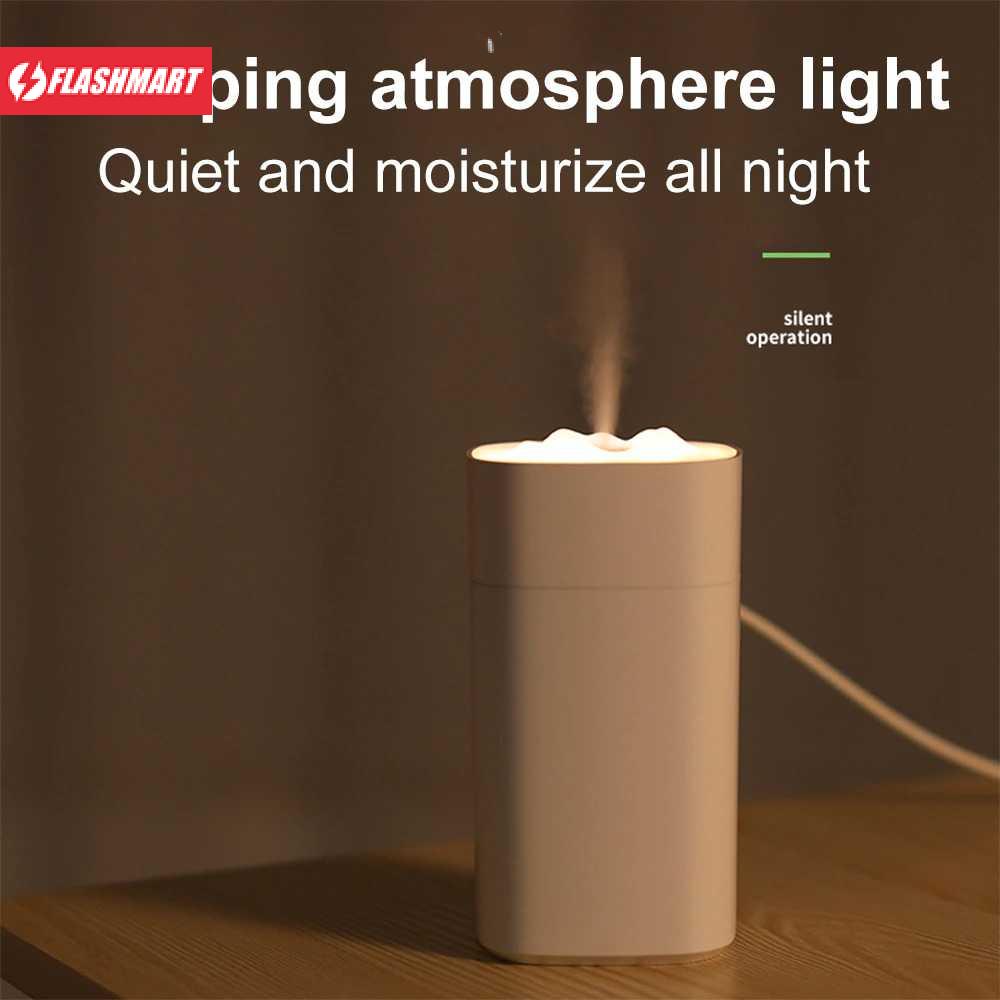 Flashmart Air Humidifier Diffuser Pelembab Udara Lampu Tidur 350ml - S1