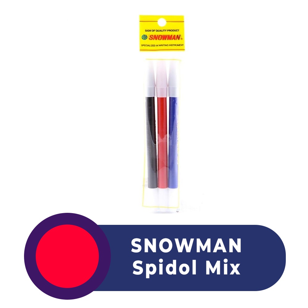 

SNOWMAN Spidol Mix 3S