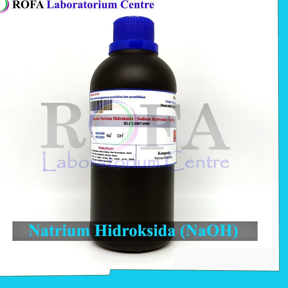 Cekout sekarang Larutan NaOH / Larutan Natrium Hidroksida / Sodium Hydroxide Solution 500 mL