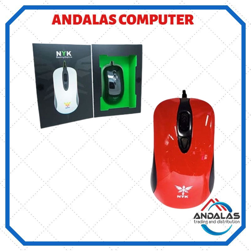 MOUSE GAMING GAME NYK GP-03 NEMESIS AKSESORIES KOMPUTER LAPTOP PC