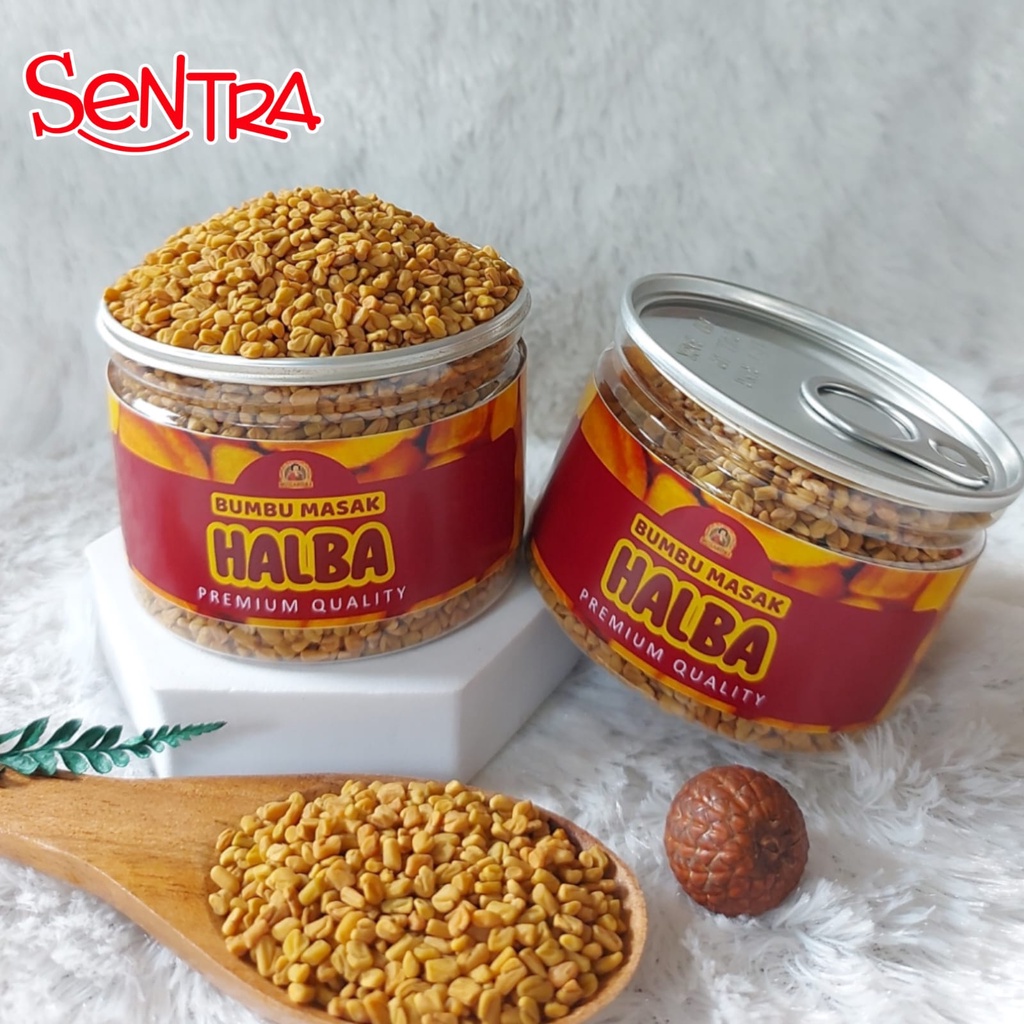 

Rempah Halba Klabet Methi India Fanugreek Premium Kemasan PET CAN