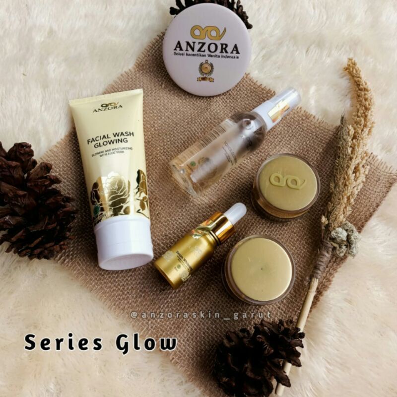 ANZORA SKINCARE GLOW/FLEK(FREE KAPAS)