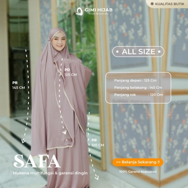MUKENA SAFA BY GIMI HIJAB