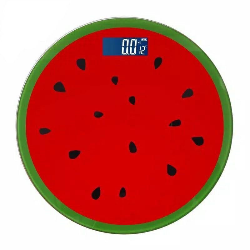 TIMBANGAN BADAN LUCU /TIMBANGAN BADAN DIGITAL LUCU MOTIF BUAH 180KG