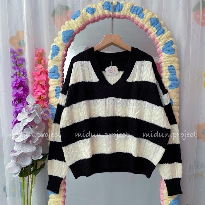 FREYA CROP CABLE KNIT | ATASAN CROP RAJUT PREMIUM