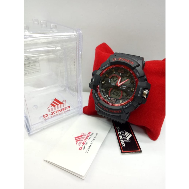 JAM TANGAN PRIA DZINER 8211 D-ZINER 8211 ORIGINAL ANTI AIR