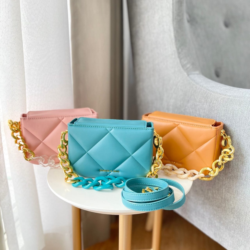 CNK Chunky Chain Padded Bag (C1352)