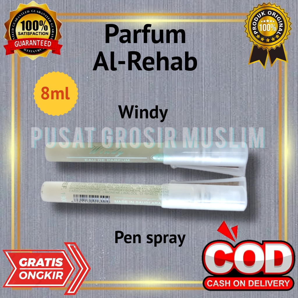 Promo TERMURAH Parfum AL Rehab AlRehab PEN Spray 8ML , Al Rehab Original Asli Arab Saudi !!!