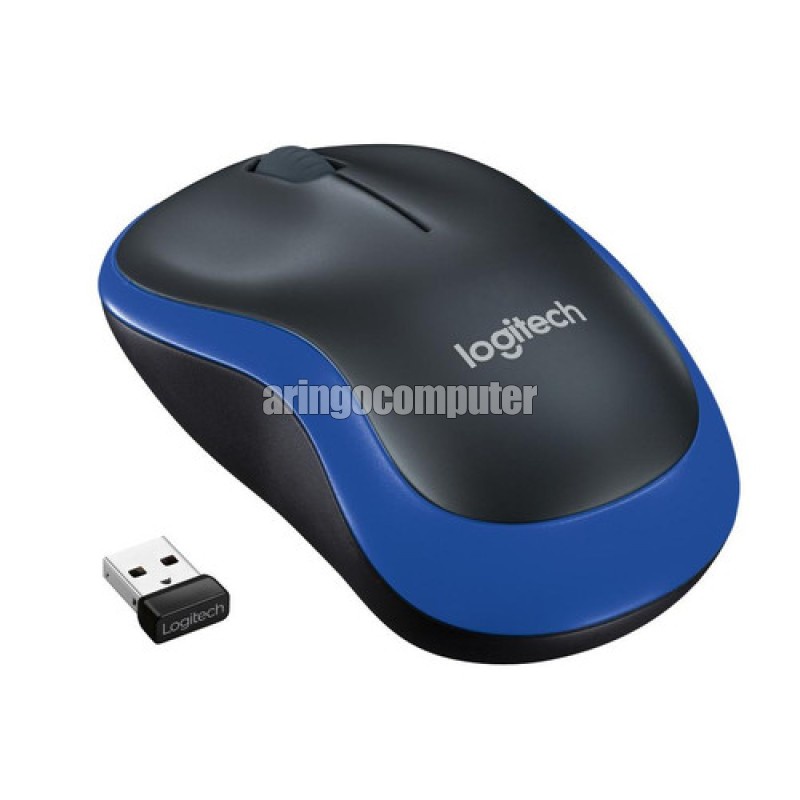 Mouse Logitech Wireless M185 ORIGINAL BLUE