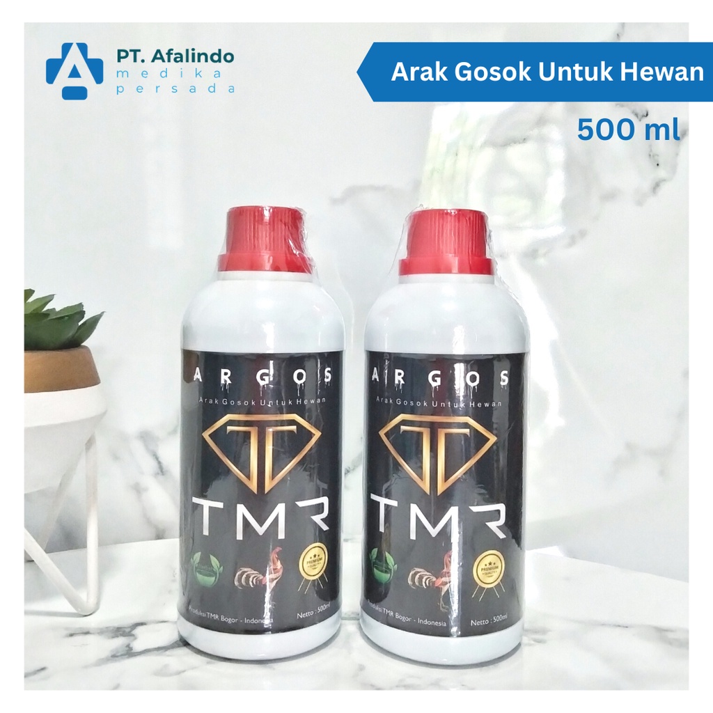ARGOS TMR - Arak Gosok Untuk Hewan Ayam Aduan 500 mL