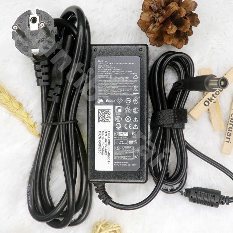 Adaptor Charger Dell Latitude E4200 E4300 E4310 E5250 E5400 19.5V 3.34A