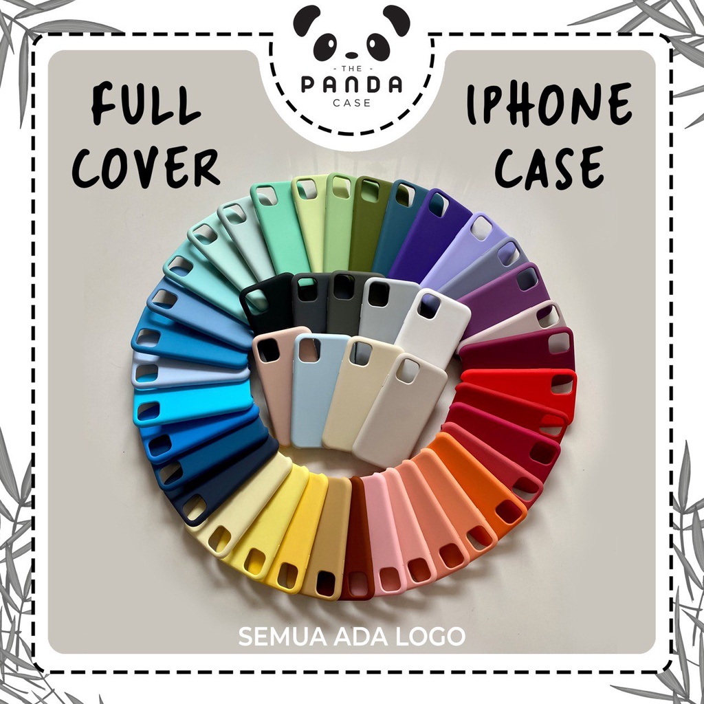 [TPC] 36 37 38 39 40 SILIKON FULL COVER HARD CASE IPHONE 12 MINI PRO MAX IP050