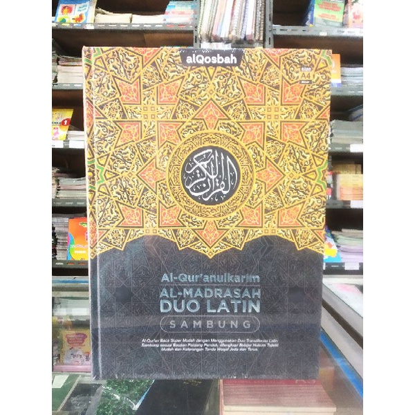 Al Quran al madrasah duo latin A4 alquran latin besar