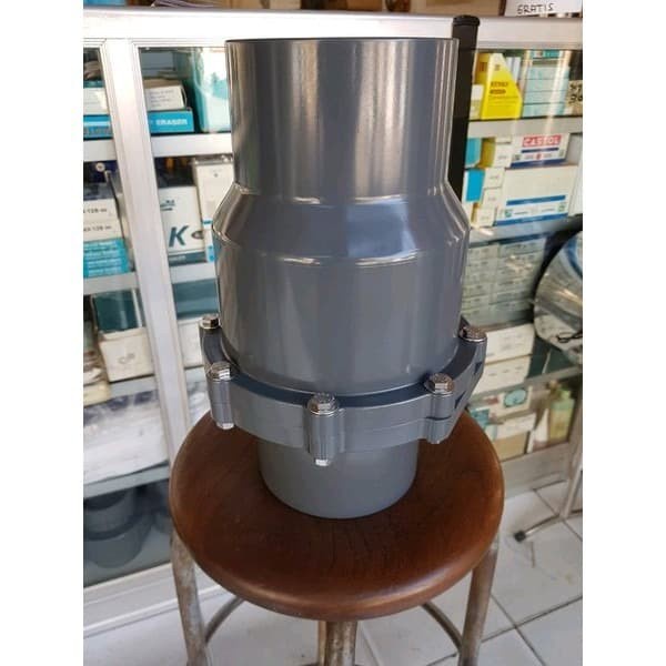 IMPOR TAIWAN SWING CHECK VALVE 6 INCH KDJ CEK VALVE 6" TABOK 6" KDJ PVC TAIWAN