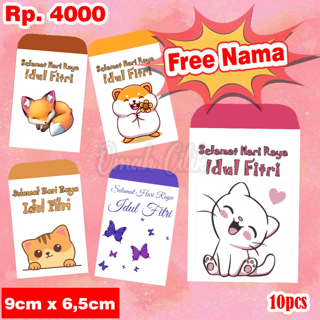 

amplop lebaran / angpao / amplop lucu / amplop karakter / amplop kartun / amplop mini / amplop uang / amplop kertas / amplop anak-anak