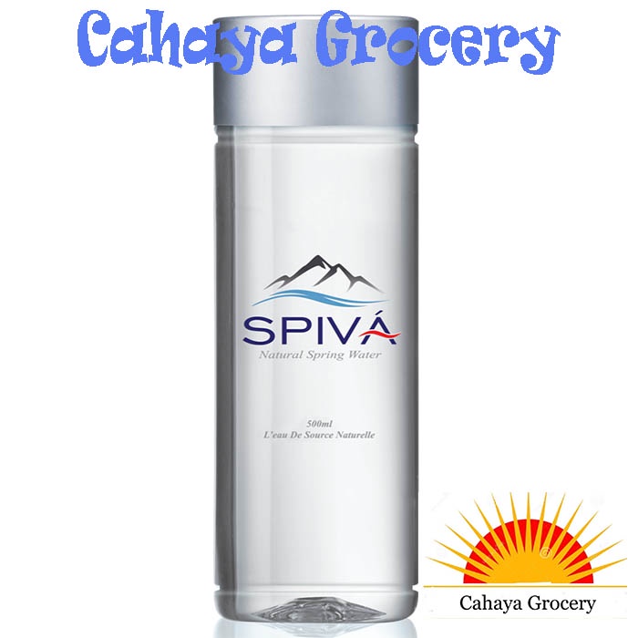 

Spiva Natural Spring Water / Air Mineral 500ml x 24 Botol (KURIR INSTANT / SAMEDAY)