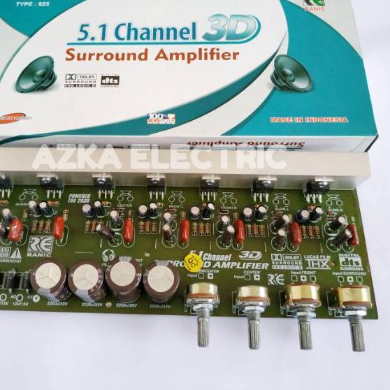 ➽ Kit Power Amplifier Aktif 5.1 Surround 3D ♕