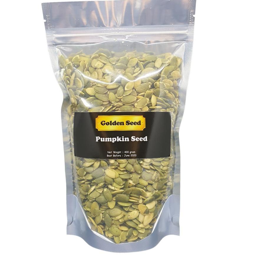 

★ RAW PUMPKIN SEED 400 GRAM PREMIUM - BIJI LABU MENTAH 400 GR ✷