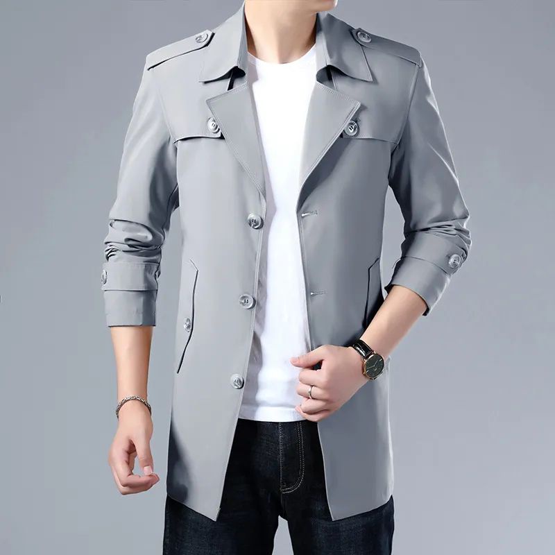 PRIMIUM Jas Blazer Jubah Panjang Pria/ long coat pria/