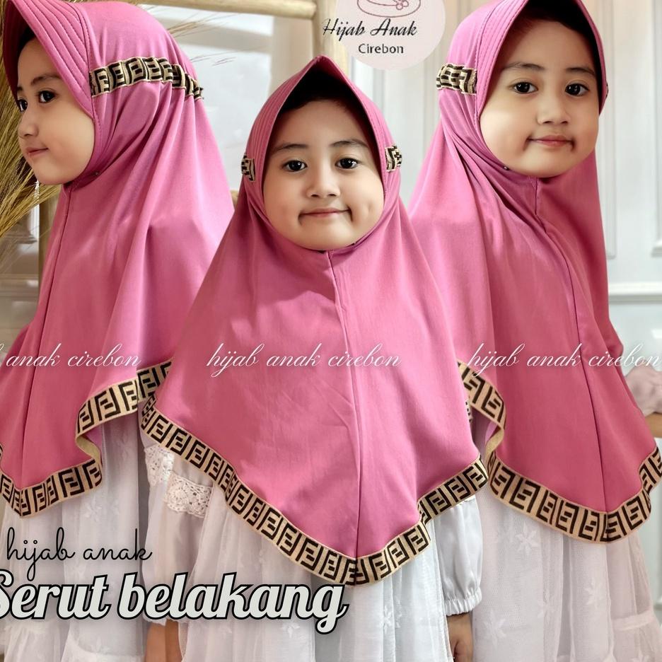 [KODE 77]  TERBARU JILBAB ANAK TANGGUNG SERUT MOTIF / JILBAB ANAK TANGGUNG MURAH / JILBAB ANAK TANGG