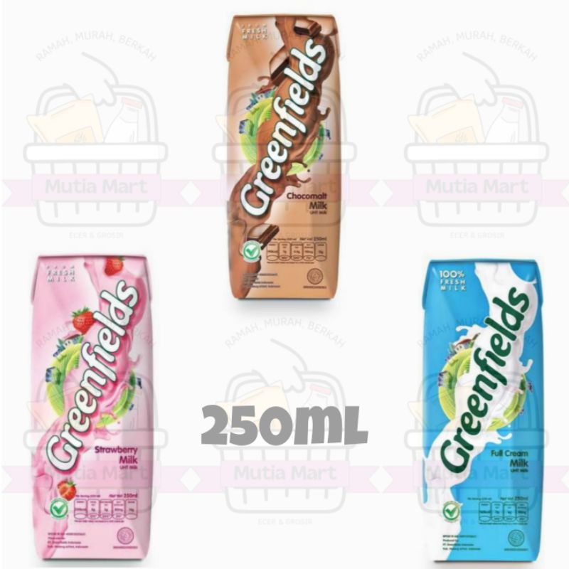 

Greenfields UHT Milk 250ml [Perkarton]