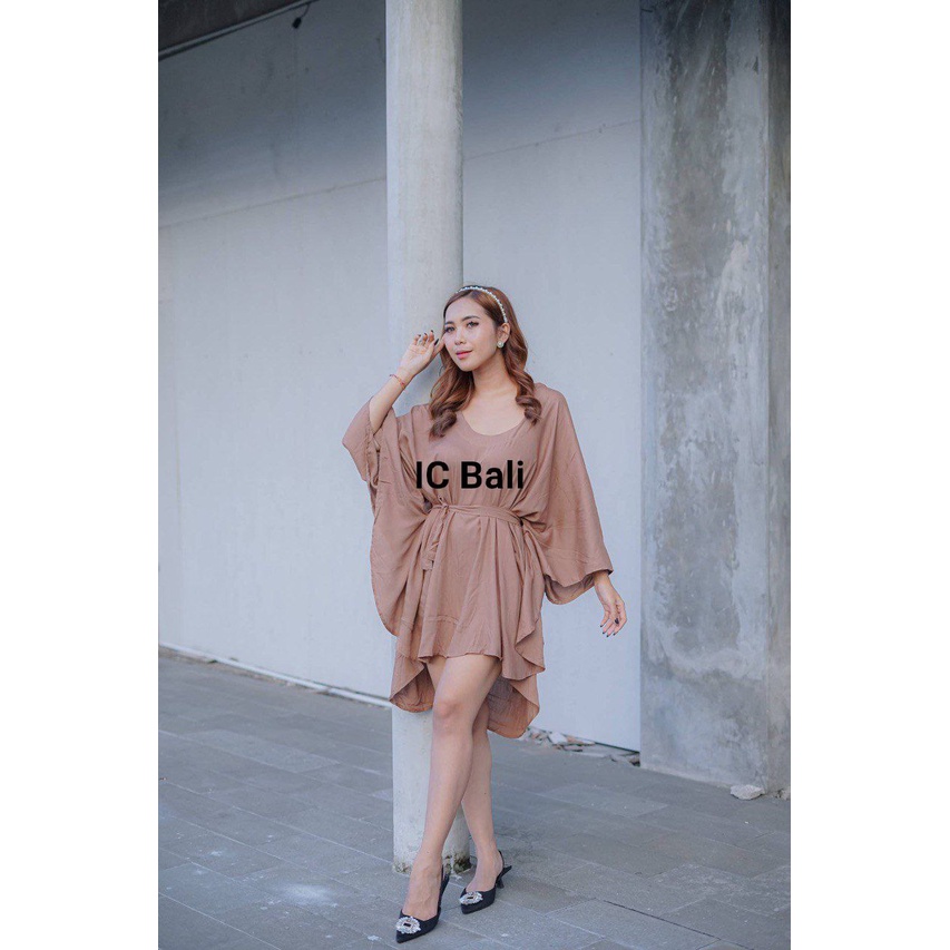 DRESS VAYANA MOTIF POLOS DV001/DRESS KELELAWAR/DRESS MODEL KEKINIAN