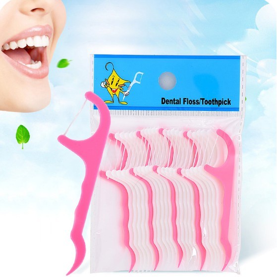 【GOGOMART】20pcs Dental Floss / Benang Pembersih Sela Gigi Dari Kotoran