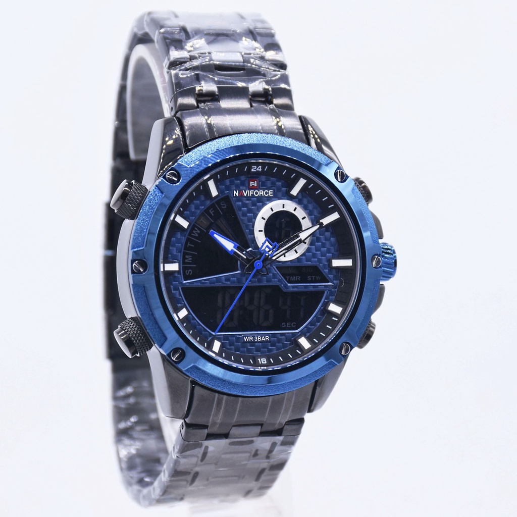 JAM TANGAN PRIA NAVIFORCE NF9205 NF9205M NF-9205M ORIGINAL BOX