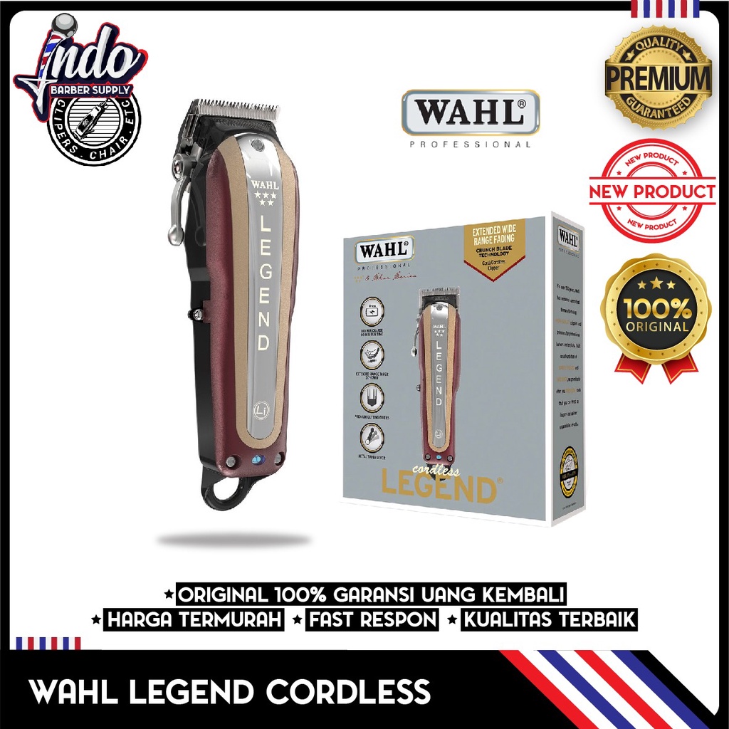 Wahl Legend 5 Stars Series Alat Mesin Cukur Rambut Clipper origininal