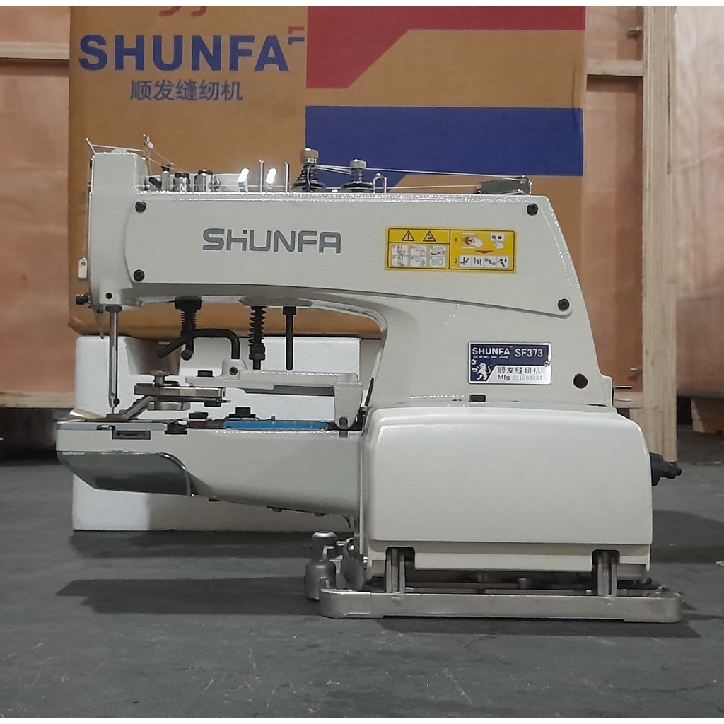 SHUNFA SF 373 Mesin Jahit Pasang Kancing Industrial Highspeed