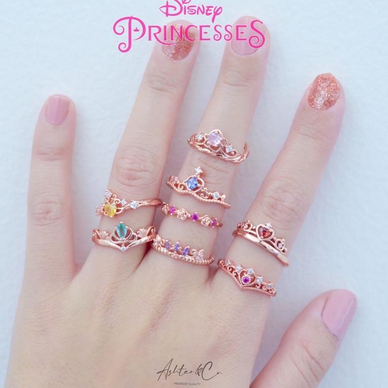 BOOMING Ashter&Co -  Disney Princess Collection Ring - Cincin Disney Korean Style Ring