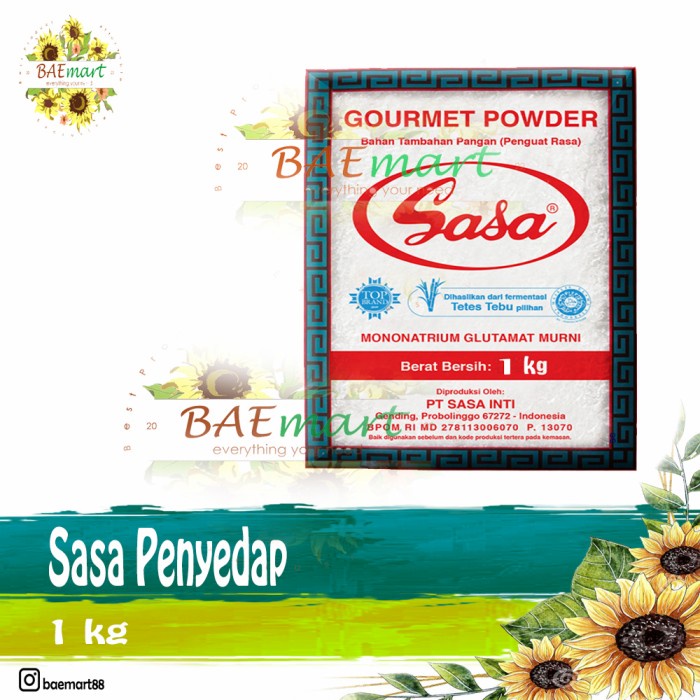 

SASA MSG 1 KG / MICIN PENYEDAP RASA SATU KILO