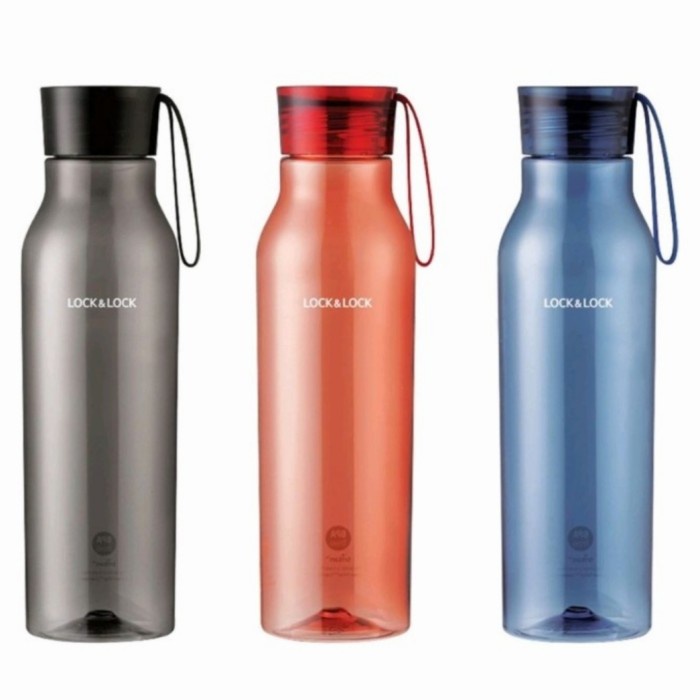 botol minum  Tumbler Bisfree Eco Bottle Lock n Lock Botol Minum 750mL - Merah Muda(Q0K2) Botol Minum