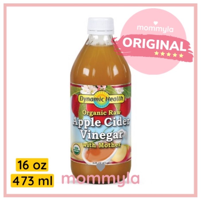 

Dynamic Health Organic Cider Vinegar With Mother 473Ml Cuka Apel